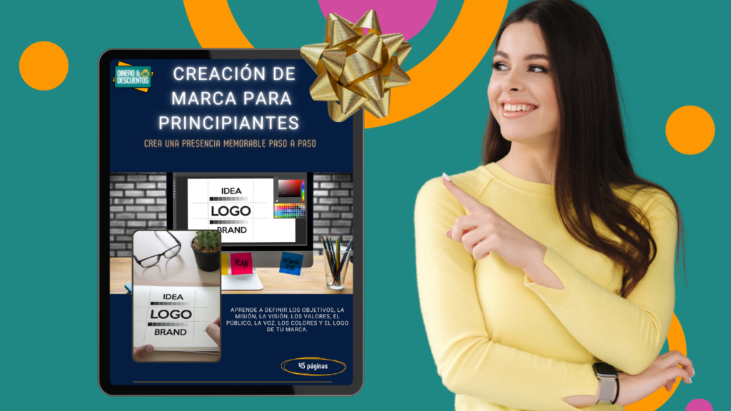 Regalo Guia Gratis Creación de Marca para Principiantes | Dinero y Descuentos